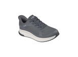 Sneaker SKECHERS "Bobs Sport", Herren, Gr. 48,5, grau, Obermaterial: 100% Polyester PES., Schuhe Sneaker