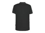 Poloshirt RUKKA "Rukka Pique polo shirt Vestola", Herren, Gr. L, schwarz, Stoff, 100% Polyester, normal, hoch geschlossener Ausschnitt, Shirts