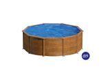 Gre , Braun , Metall , 120 cm , Pools & Wasserspaß, Pools, Aufstellpools, Stahlwandpools