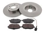 MAPCO Bremsensatz, Scheibenbremse 47023 Vorderachse voll 258mm 16,7mm für Fiat LANCIA