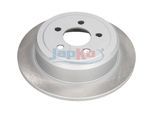 JAPKO Bremsscheibe 61008c Hinterachse voll 316mm 12mm für JEEP Fiat / LANCIA