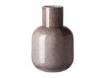 Tischvase FINK "NANNA", sand, B:19cm H:28cm T:19cm Ø:19cm, Vasen, Tischvase