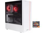 CAPTIVA Gaming-PC-Komplettsystem "Advanced Gaming R94-788 TFT Bundle", Energieeffizienz: F (A-G), weiß, Microsoft Windows 11 Home (64 Bit), 16 GB RAM 1.000 GB SSD, Computer_Komplettsysteme