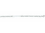 ID Armband ADELIA´S "19 cm ID - Armband 925 Silber", silber, Armbänder, Damen, 19cm, Silber 925 (Sterlingsilber), Silberarmband