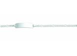 ID Armband ADELIA´S "14 cm ID - Armband 925 Silber", silber, Armbänder, Damen, 14cm, Silber 925 (Sterlingsilber), Silberarmband