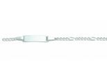 ID Armband ADELIA´S "14 cm ID - Armband 925 Silber", silber, Armbänder, Damen, 14cm, Silber 925 (Sterlingsilber), Silberarmband