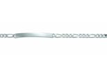 ID Armband ADELIA´S "21 cm ID - Armband 925 Silber", silber, Armbänder, Damen, 21cm, Silber 925 (Sterlingsilber), Silberarmband