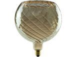 SEGULA LED-Leuchtmittel "LED Floating Globe 200", grau (smokey grau), L:23cm Ø:20cm, Leuchtmittel, LED Floating Globe 200 E27, CRI >85, dimmbar