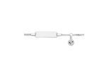 ID Armband ADELIA´S "14 cm ID - Armband 925 Silber", silber, Armbänder, Damen, 14cm, Silber 925 (Sterlingsilber), Silberarmband