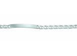 ID Armband ADELIA´S "21 cm ID - Armband 925 Silber", silber, Armbänder, Damen, 21cm, Silber 925 (Sterlingsilber), Silberarmband