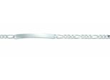ID Armband ADELIA´S "21 cm ID - Armband 925 Silber", silber, Armbänder, Damen, 21cm, Silber 925 (Sterlingsilber), Silberarmband