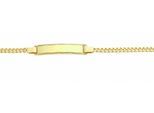 ID Armband ADELIA´S "18,5 cm ID - Armband 333 Gold ( 8K )", gold, Armbänder, Damen, 18,5cm, Gold, Goldarmband