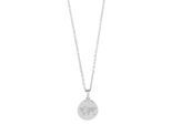 Kette mit Anhänger ADELIA´S "Damen Edelstahl Halskette mit Anhänger", silber, Halsketten, Damen, unbekannt, Edelstahl
