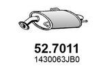 ASSO Endschalldämpfer 527011 für Suzuki