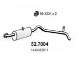 ASSO Endschalldämpfer 527004 für Suzuki