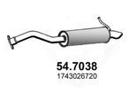 ASSO Endschalldämpfer 547038 für TOYOTA