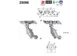 AS Katalysator 25096 für MAZDA