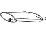 BOSAL Endschalldämpfer 235009