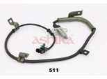 ASHIKA Sensor, Raddrehzahl 15105511 Hinterachse links für MITSUBISHI
