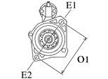 HC-CARGO Starter f032114096 für VW