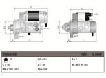 DENSO Starter dsn3098 für VW