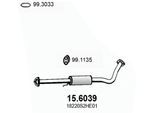 ASSO Mittelschalldämpfer 156039 für HONDA