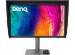 BENQ LED-Monitor "PD2770U", Energieeffizienz: G (A-G), schwarz, B:62,45cm H:39,82cm T:21,58cm, Monitore