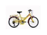 Möbelix , Gelb , Metall , 25x140x60 cm , Freizeit, Fahrräder & Zubehör, City-Bikes