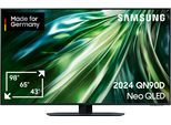 SAMSUNG QLED Mini LED-Fernseher "GQ50QN90DAT", Energieeffizienz: F (A-G), schwarz (titanschwarz), 50 ″, Fernseher, Neural Quantum 4K AI Gen2 Prozessor, Gaming Hub, bis zu 144Hz