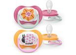 Philips Avent Ultra Air SCF080/27 6-18 m tétine Girl 2 pcs