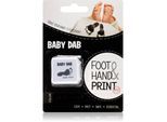 Baby Dab Foot & Hand Print Grey verf voor kinderafdrukken 1 st