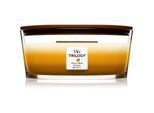 Woodwick Trilogy Café Sweets geurkaars met een houten lont (hearthwick) 453.6 g