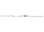 ID Armband ADELIA´S "16 cm ID - Armband 925 Silber", silber, Armbänder, Damen, 16cm, Silber 925 (Sterlingsilber), Silberarmband