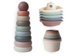 Mushie Toy Giftbox set speeltjes