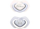Canpol babies Royal Baby B 6-18 m fopspeen Blue 2 st