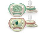 Philips Avent Ultra Air SCF087/17 6-18m tétine Neutral 2 pcs