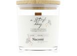 Nacomi Soy Candle Home Fragrances geurkaars met een houten lont 140 g