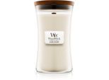 Woodwick Island Coconut geurkaars met een houten lont 609.5 g