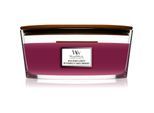 Woodwick Wild Berry & Beets geurkaars met een houten lont (hearthwick) 453,6 gr