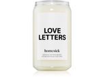 homesick Love Letters geurkaars 390 g