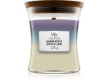 Woodwick Trilogy Calming Retreat geurkaars met een houten lont 275 gr
