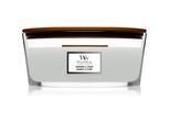 Woodwick Lavender & Cedar geurkaars met een houten lont (hearthwick) 453.6 g