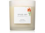 Simply Zen Sensorials Blooming Fragrance Candle geurkaars 120 g