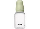 BIBS Anti-Colic Baby Bottle Latex oorbellen met caoutchouc speen Sage 150 ml