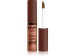 NYX Professional Makeup Butter Gloss Bling brillant à lèvres pailleté teinte 08 HU$TLA 8 ml