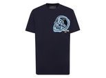 T-Shirt PHILIPP PLEIN "Skull", Jungen, Gr. S, 24, navy, Obermaterial: 100% Baumwolle, Shirts T-Shirt
