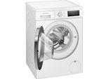 SIEMENS Waschmaschine "WU14UT71", Energieeffizienz: B (A-G), weiß, B:59,8cm H:84,5cm T:59cm, Waschmaschinen