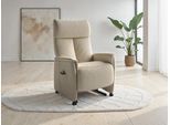 TV-Sessel SIT & MORE "Cremona Comfort Plus", sand, B:87cm H:114cm T:89cm, 100% Polyester, Sessel, bis 200 Kg belastbar, mit Herz-Waage Funktion
