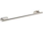 Handtuchstange WENKO "Orea", silber (silberfarben), B:60cm H:4,5cm T:7cm, Edelstahl, Handtuchhalter, Handtuchstange, Turbo-Loc