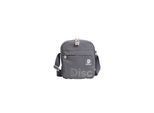 Schultertasche DISCOVERY "Commuter", Mädchen, Gr. B/H/T: 18cm x 21cm x 5,5cm, dunkelgrau, unifarben, Taschen Schultertasche, mit Antikratz-Futter
